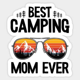 Best Camping Mom Ever Funny Camping Sticker